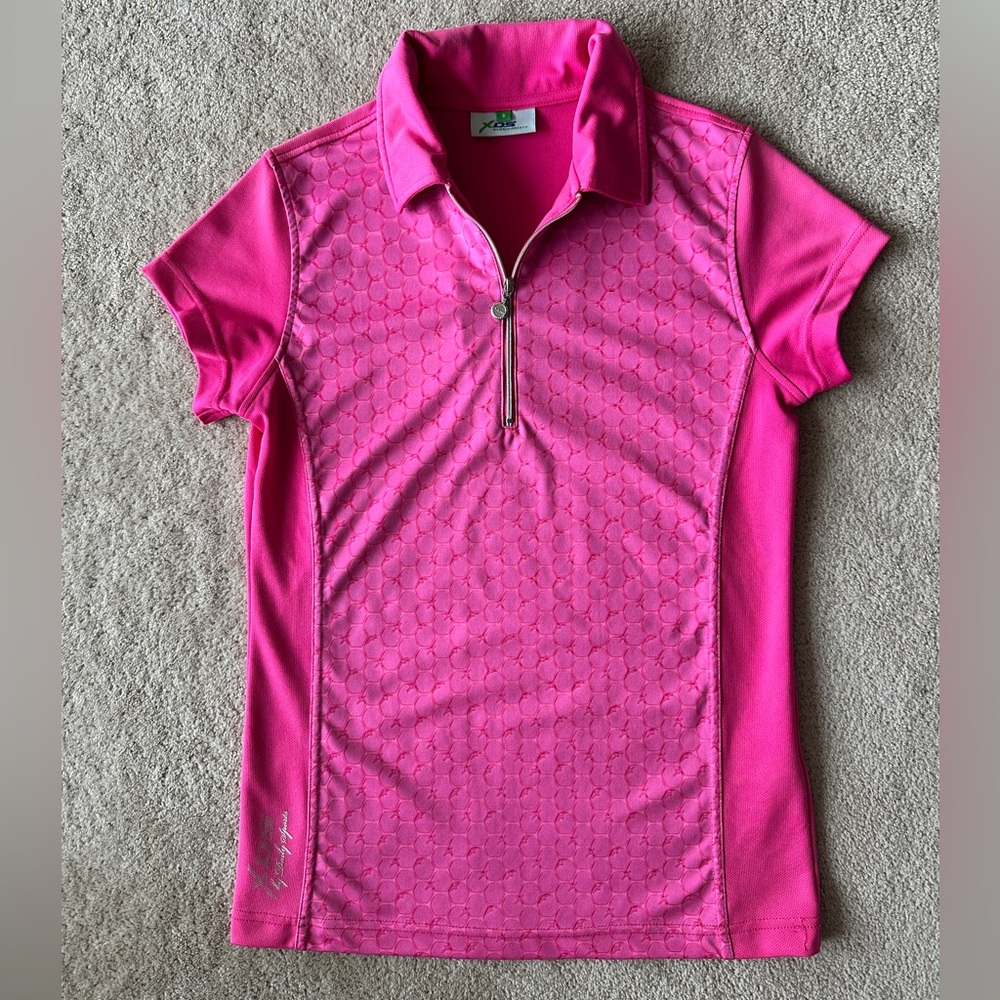 Daily Sports Bright Pink Polo Shirt